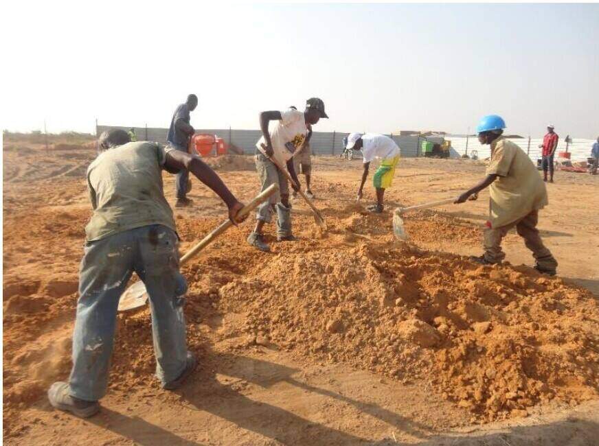 Construção de um Posto de Saúde no Sawambo